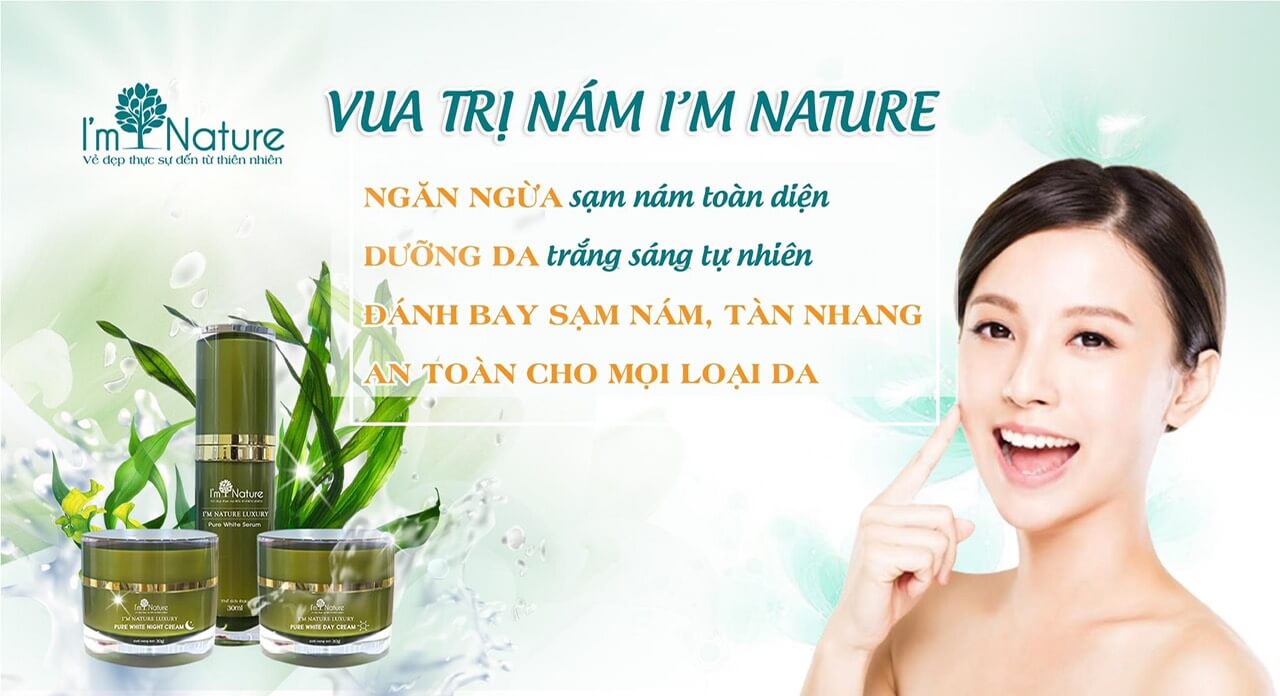 Bộ kem nám I'm Nature