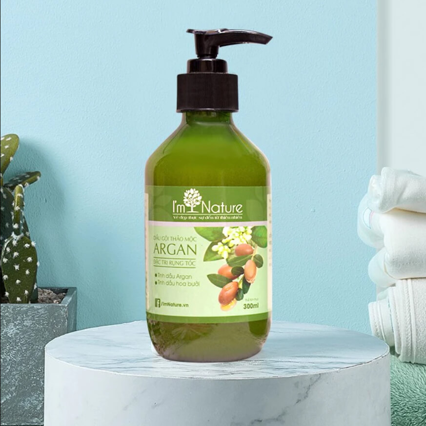 Hướng dẫn sử dụng Dầu gội thảo mộc Argan I'm Nature để đạt hiệu quả tốt nhất